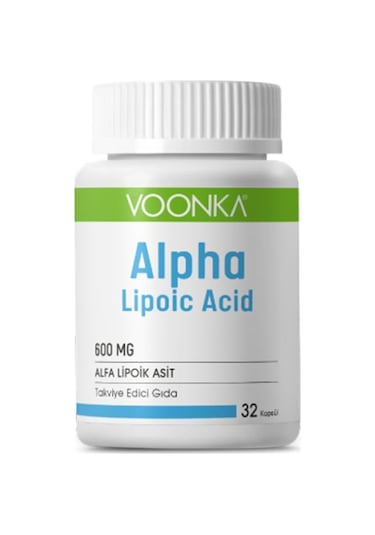 Voonka Alpha Lıpoic Acid 600 Mg 32   Kapsül