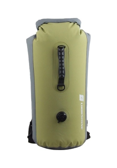 Sones Luckstone 60l Su Geçirmez Sırt Omuz Çantası Şişme Tote Kova Çantası Fasulye Yeşili Yeşil