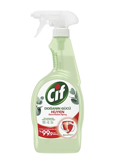 Cif Doğanın Gücü Hijyen Dezenfektan Sprey 750  ML
