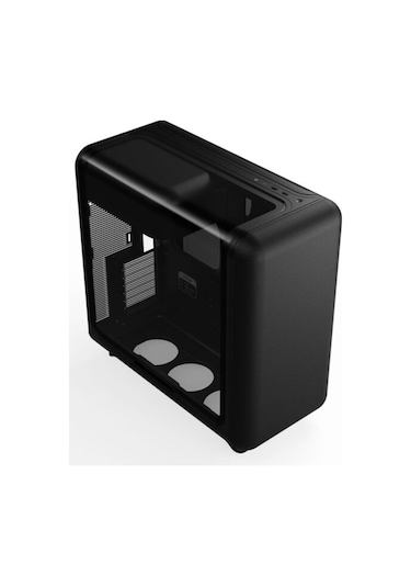 X50 Pitch Black Temperli Cam Usb 3.2 Atx Mid Tower Gaming Kasa Cs-hyte-x50g-bb