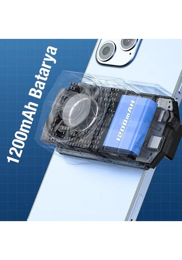 Memo Dl-a5 Cep Telefonu Soğutma Fanı Oyuncu Radyatör Soğutucu