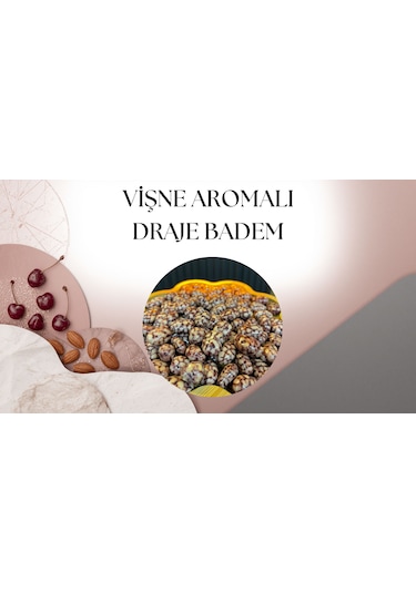Kadirlihazarbey Vişne Aromalı Draje Badem 50 Gr