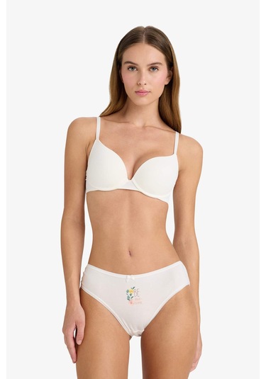 Defacto 3'lü Brief Külot Fall İn Love D6395ax25augn1109 Yeşil