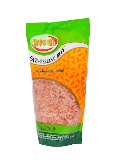 Bağdat Ekonomik Boy Sofrada Öğütme Himalaya Tuzu Pembe 1 KG