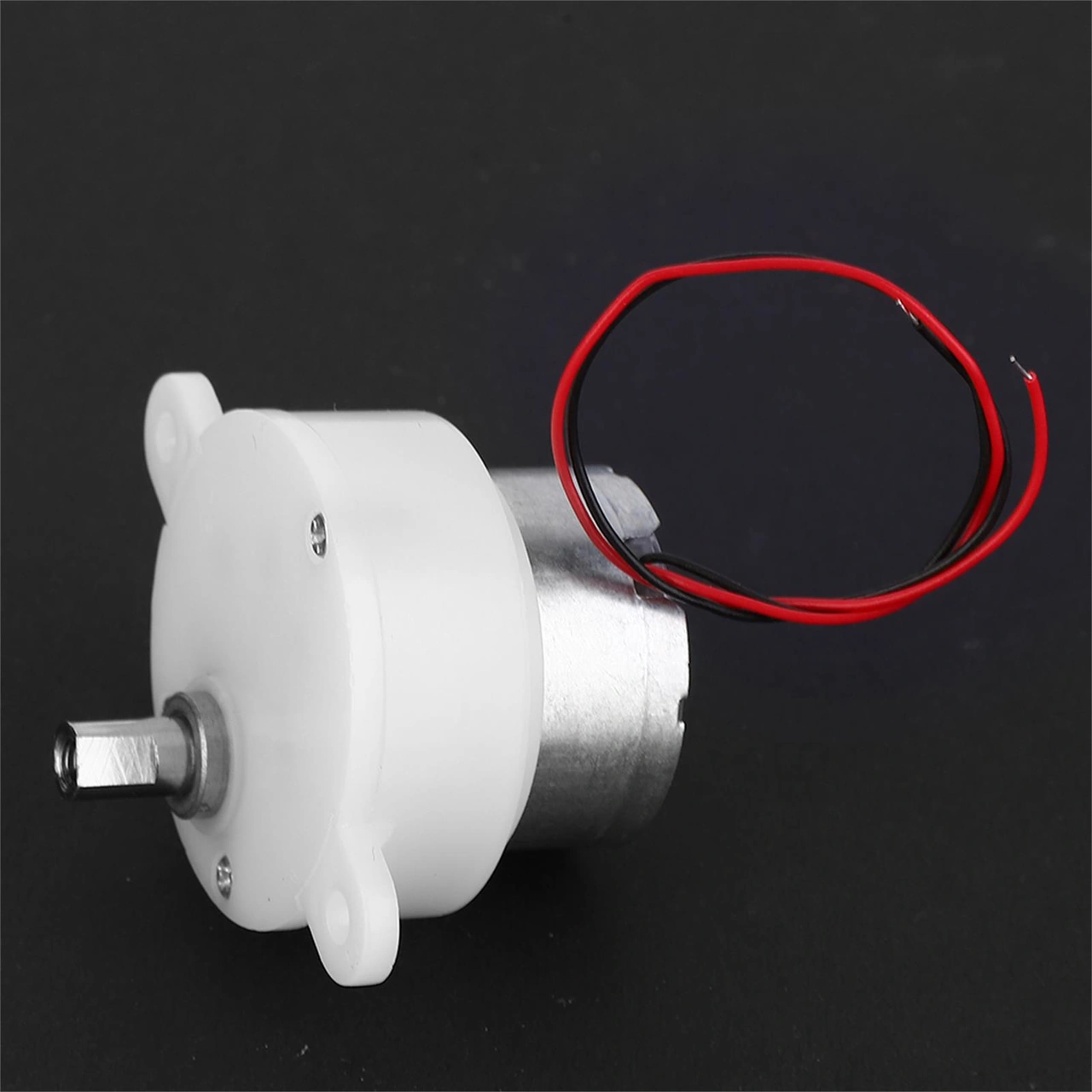 Tenfowee 6v Dc Dişli Geri Dönüş Motoru - Hafif, Düşük Gürültü, Kaymazsız Montaj - Oyuncak, Işık, El Sanatı Uygulamaları İçin