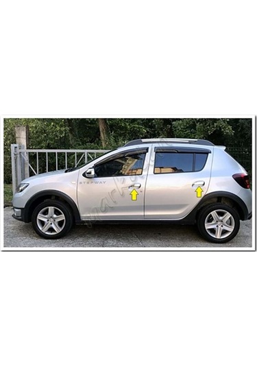 Woc Chrome Dacia Sandero Krom Kapı Kolu 2013 Sonrası 4 Kapı  Pasla