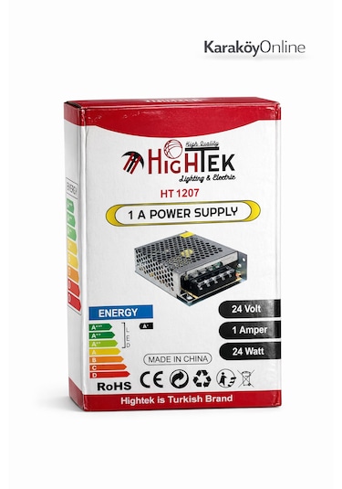 24v 1a Metal Kasa Adaptör Led Driver 24w Trafo Güç Kaynağı