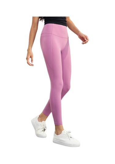 Butu Ck1621 Nuls Dikişsiz Cepli Kadın Egzersiz Fitness Koşu Yoga Pantolon Taytı