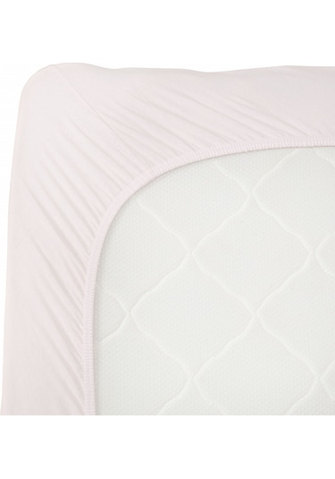 Karaca Home Açık Pembe Penye Çift Kişilik Fitted Çarşaf