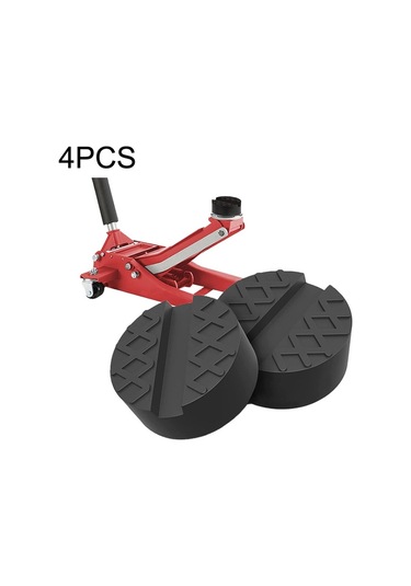 Sones 4pcs Otomobil Evrensel Kriko Braketi Kauçuk Destek Bloğu