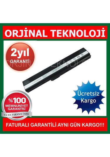 Asus Uyumlu K52J Serisi Notebook Bataryası N11.8880
