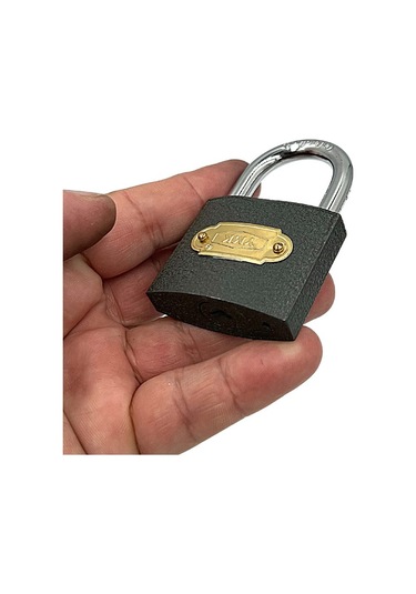 Ymk Kancalı Asma Kilit Kısa Gri 50 Mm