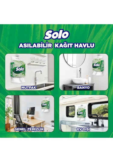 Solo Asılabilir Kağıt Havlu 1=7