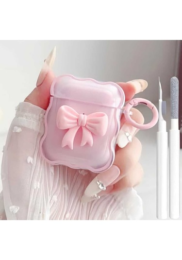 İphone Pro/pro2 Nesil Uyumlu Koruyucu Bluetooth Kulaklık Kılıfı Figürlü Fiyonk Airpods Pro/pro2 Nesil