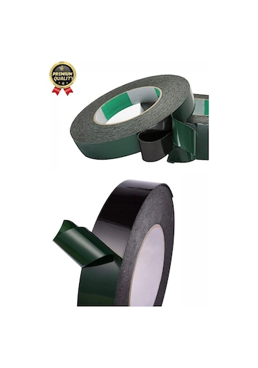 Premium Ultra Güçlü İz Bırakmaz Elastik Yapılı Çift Taraflı Akrilik Köpük Bant 36mm - 10m - 1 Adet