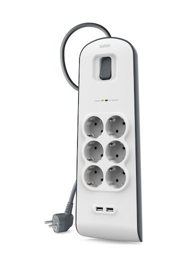 Surge Plus 6'lı Çoklu Priz 12