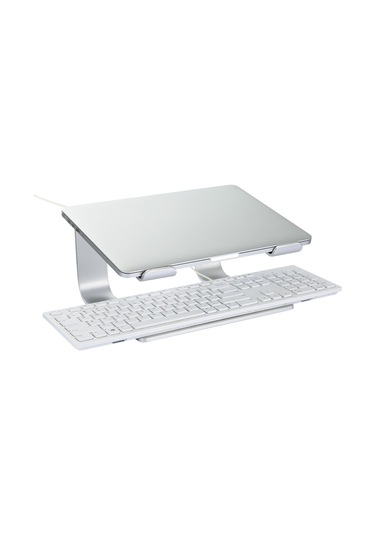 Cbtx Z29 Ayrılabilir Hollow-out Dizüstü Bilgisayar Standı Tutucu Dizüstü Bilgisayar Yükseltici Destek Braketi - Gümüş