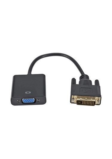 Dvi To Vga Aktif Dönüştürücü Çevirici 4778A Adaptor Monitö