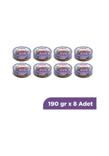 Tamek Patlıcan Kızartma 190 Gr X 8 Adet