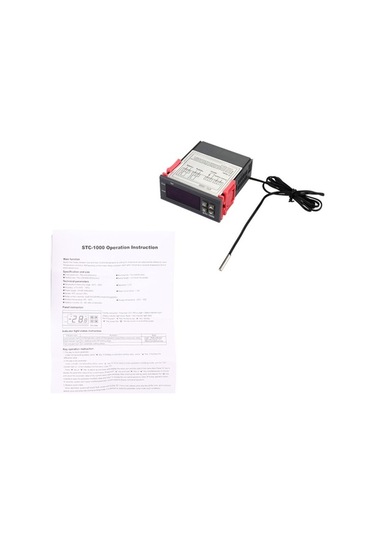 Pazly Stc-1000 Kuluçka Makinesi Dijital Led Ekranlı Mikrobilgisayar Sıcaklık Kontrol Cihazı