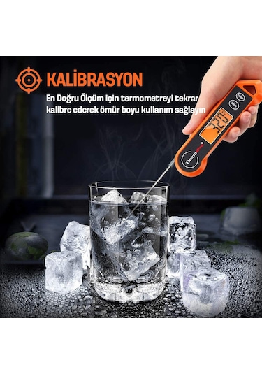 ThermoPro TP19H Su Geçirmez Katlanabilir Gıda Termometresi - T07597