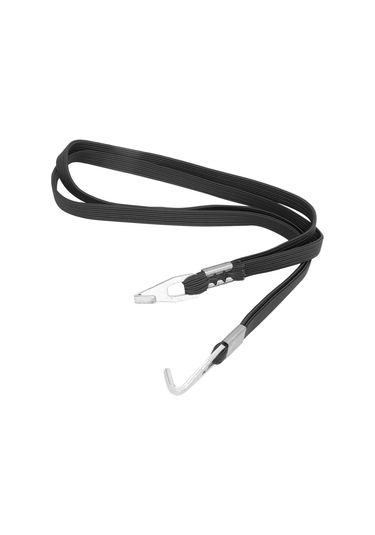 Geeroyoo Bisiklet Çanta İlişkilendirme Kayışı, 80-200cm Genişletilebilir, Alüminyum Çekme Kancası Ve Paslanmaz Çelik Kilitle, Sıkıca Bağlama, Siyah Siyah