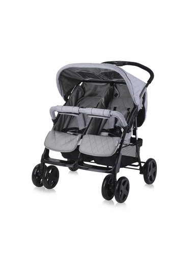 Lorelli Twin İkiz Bebek Arabası Cool Grey Gri