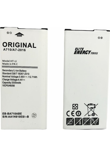 Elite Energy Samsung Uyumlu A710 A7 2016 Batarya Pil