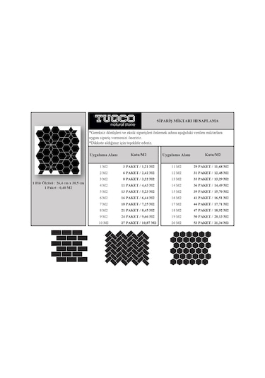Tuqco Doğaltaş Starline Traverten Mix Honlu Mermer Mozaik