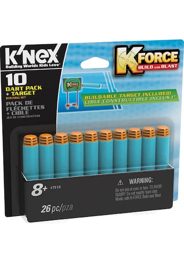 K'nex Dart 10 Mermi Set 47518