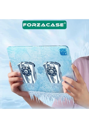 Forzacase Zte Nubia Red Magic 7-7 Pro Uyumlu 5000 Rpm Kablolu Isı Önleyici Soğutucu Fan Cooler - Fc559