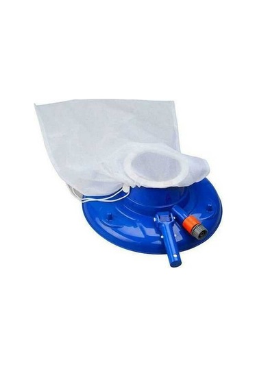 Novahub Havuz Yaprak Vakumu - Mavi Bahçe Adaptörlü Temizlik Aparatı Mavi