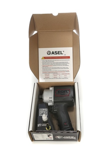 Asel Asht-4040012  Havalı Somun Sıkma Sökme Tabancası 1/2