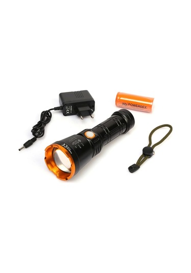 Pd-6682 1000 Lümen 15 Watt Profesyonel Şarjlı El Feneri