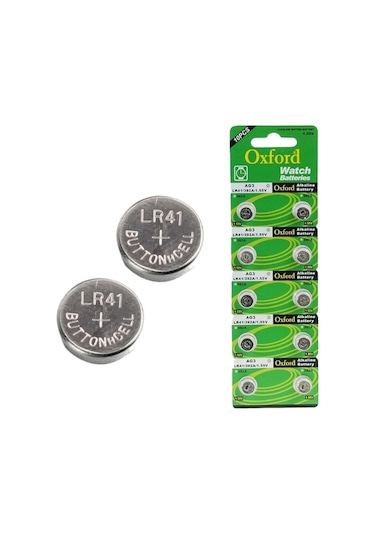Oxford AG3 LR41 Düğme Pil 10 x 2'li