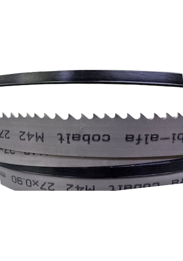 Röntgen 3mtx27mmx0,9mm Bimetal Şerit Testere 6/10 Diş M-42
