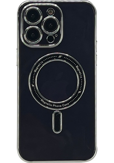 Nettech iPhone Uyumlu 14 Pro  Mat Renkli Magsafe Arka Koruma