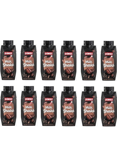 Dimes Milkshake Kahveli 310 Ml X 12 Adet