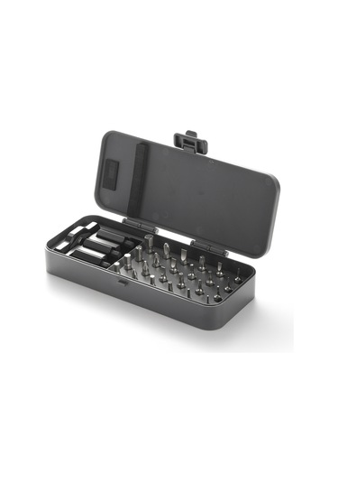 Geeroyoo 24'ü 1 Arada Manyetik Tornavida Seti - Profesyonel Dıy Ve Tamir İçin Kompakt Çözüm Siyah