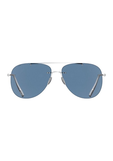 Silhouette 8751 75 7000 Unisex Güneş Gözlüğü Mavi