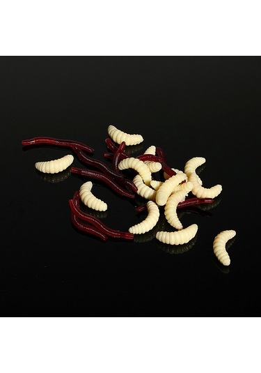 101 Adet Balıkçılık Yem Cazibesi Kiti Olta Takımı Yeşil