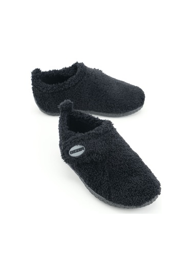 Gezer Erkek Çocuk Kışlık Tek Cırtlı Ayarlanabilir Pvc Taban Ev Okul Kreş Panduf Ga2kpm.03421.00.010.0c Siyah