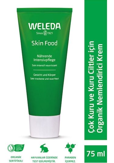 Weleda Skin Food Nemlendirici ve Besleyici Organik Bakım Kremi 75 ML