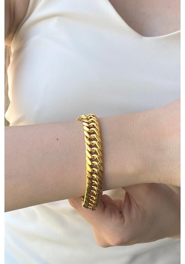 Zümrüt Sarraf 22 Ayar Altın Kadın 20 G Dallas Bileklik