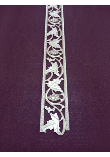 Poliüretan Dekoratif Saray Duvar&tavan Çıta Bordürü -gümüş En:10 Cm-boy:100 Cm -duvar Süsü