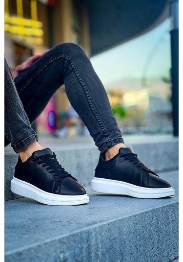 Luis A Costa Lc101 Siyah Bt Bağcıklı Erkek Ayakkabı Renkli