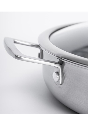 Maxx Doria Steel Fusion 28 Cm Kısa Tencere Pa3022 Metal