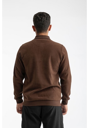 Qwerty Sweat Polo Yaka Clasıc Çok Renkli