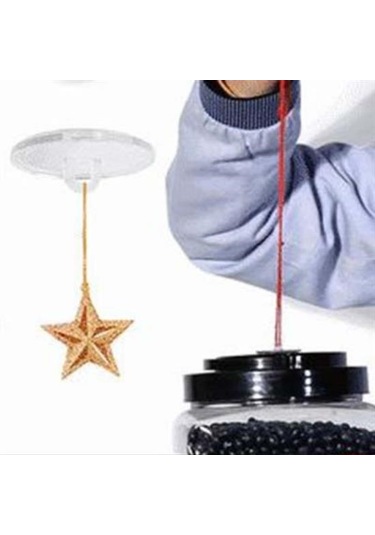 Buffer 20 Adet Şeffafgüçlü Disk Yapışkanlar Askı Şeffaf