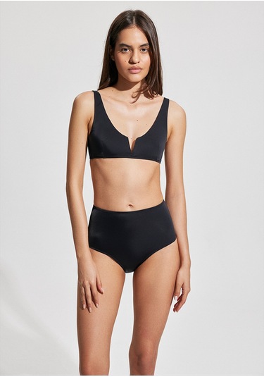 Mavi - Siyah Bikini Üstü 1912567-900 Siyah